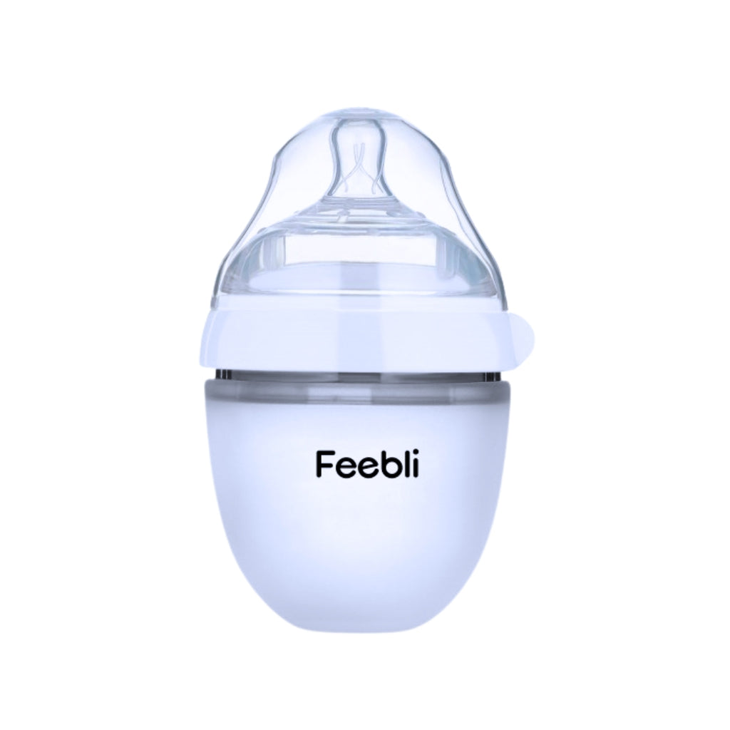 Feebli™ Silicone Baby Feeding Bottle – BPA-Free, Anti-Colic & Easy to Use - 150ml
