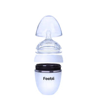 Feebli™ Silicone Baby Feeding Bottle – BPA-Free, Anti-Colic & Easy to Use - 150ml Feebli