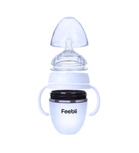 Feebli™ Silicone Baby Feeding Bottle – BPA-Free, Anti-Colic & Easy to Use - 150ml Feebli