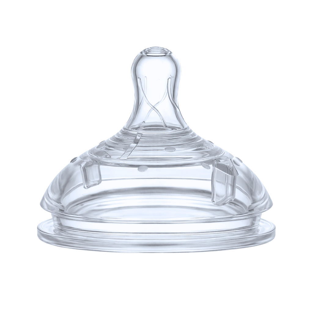 Feebli™ Anti-Colic Breast-Like Nipples (Fast Flow) – Pack of 2