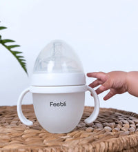 Feebli™ Silicone Baby Feeding Bottle – BPA-Free, Anti-Colic & Easy to Use - 150ml Feebli