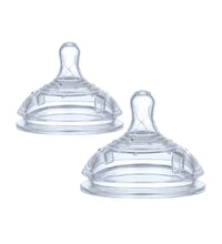 Feebli™ Anti-Colic Breast-Like Nipples (Fast Flow) – Pack of 2 Feebli